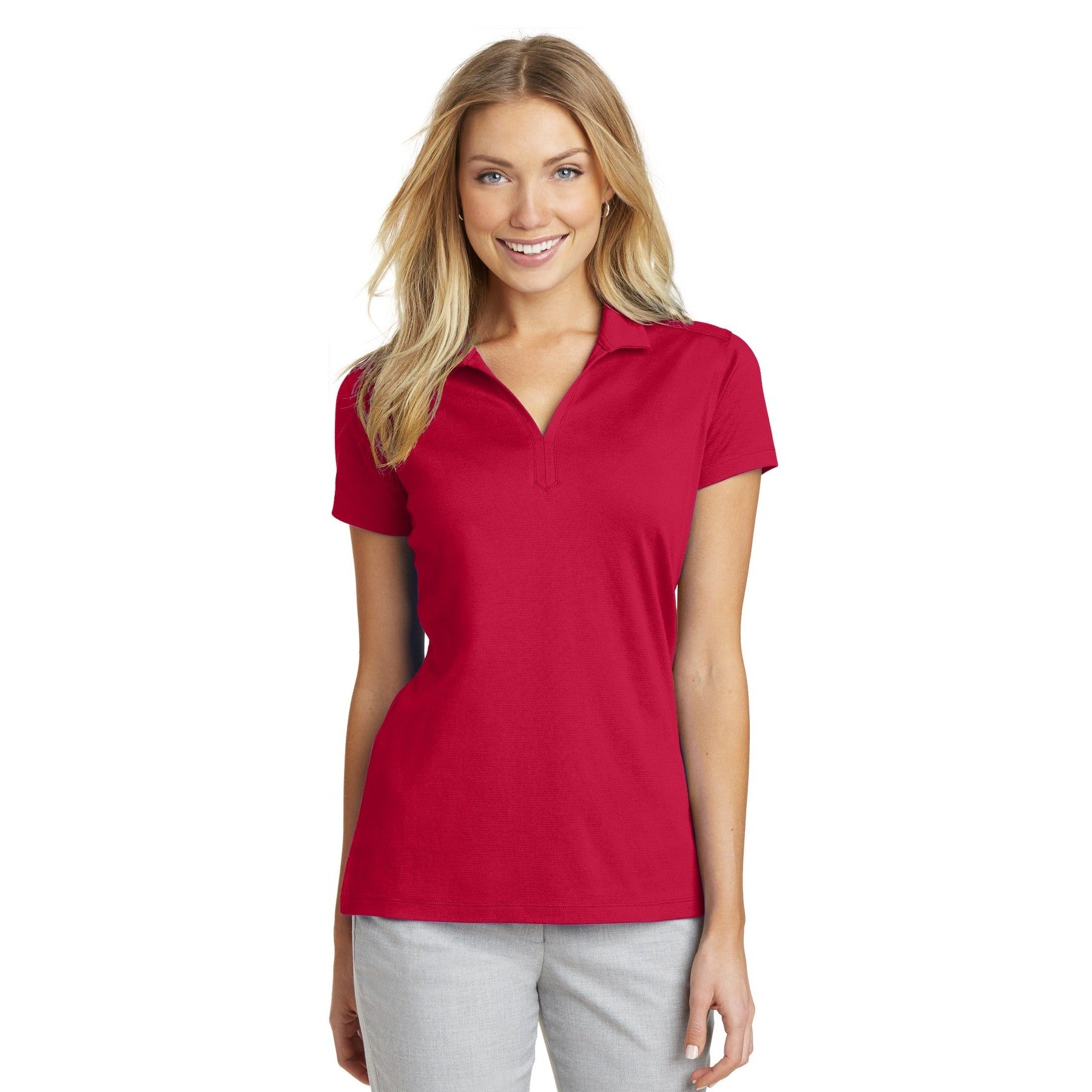 Port Authority-Port Authority® Women's Rapid Dry™ Mesh Polo. L573-MedTech-2
